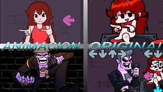 TUTORIAL X DAD BATTLE ANIMACION VS ORIGINAL