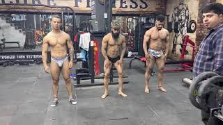 Bodybuilding posing 7 Compulsory poses ￼ ￼