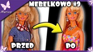 Mebelkowo #9 * JAK NAPRAWIĆ WŁOSY LALCE BARBIE? - METAMORFOZA * DIY po polsku z lalkami