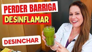 Suco para PERDER BARRIGA, DESINFLAMAR, TIRAR A FOME e INTESTINO - Fácil, Gostoso, Rápido e Barato