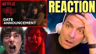 STRANGER THINGS 5 | Date Announcement Trailer REACTION! | NETFLIX TUDUM