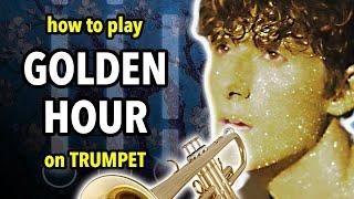 How to play Golden Hour on Trumpet | Brassified