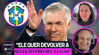 ANCELOTTI CONFIRMOU ACERTO COM A SELEÇÃO! ANDRÉ E TATI FALAM DA ENTREVISTA E DA EXPECTATIVA GERADA