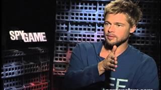 Spy Game: Brad Pitt Interview | ScreenSlam