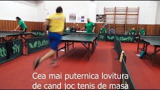 Cea mai puternica lovitura de cand joc Tenis de Masa - Ziua Mondiala a Tenisului de Masa #ALEXONE