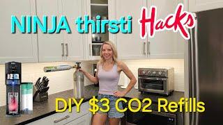 DIY $3 Ninja Thirsti SodaStream Cylinder CO2 Refills