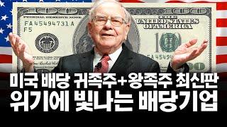 미국주식 최신판 배당 왕족주 귀족주 풀버전 (ft. 월배당 포트폴리오)