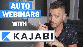 How To Use Auto Webinars in Kajabi