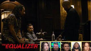 Reactors Reacting to the MCCALL KILLING THE RUSSIAN GANGSTERS | The Equalizer (2014)