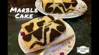 Perfect Marble Cake | No-Egg, No Butter Marble Cake | The Best Ever Cake | Zebra Cake Recipe At Home