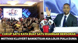 JADI MERINDING! Satu ruangan dibuat kaget dengan ambisi Patrick Kluivert~Agenda padat bakal dilahap