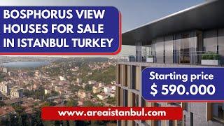 BOSPHORUS VIEW APARTMENT FOR SALE IN ISTANBUL TURKEY | TURKEY REAL ESTATE COMPANY | areaistanbul com