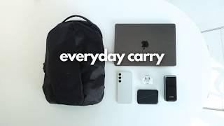 My 2024 Everyday Tech Carry & Backpack: Efficient and Minimal EDC 