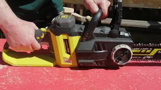 Обзор пилы цепной аккумуляторной RYOBI RCS36X3550HI