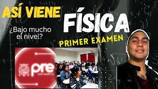 ️ Primer examen Pre San Marcos 2024 2  Física  Solucionario Todas las áreas