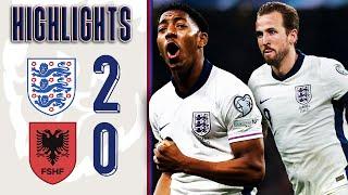 Lewis-Skelly Scores On Debut! | England 2-0 Albania | World Cup Qualifiers | Highlights