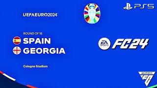 FC 24 - Spain vs. Georgia - EURO 2024 Round Of 16 Match | PS5™ [4K60]