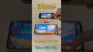 SAMSUNG S24 ULTRA vs iPhone 5 vs 12GB RAM - FREEFIRE SPEED TEST #freefire #samsungs24ultra #iPhone