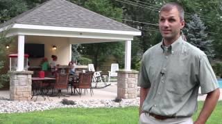 Pool House Showroom Inspires Homeowner | Homestead Structures Avalon Pool House