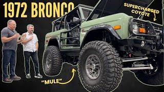 The Ultimate Off-Road Machine: Meet Our Supercharged Coyote Swapped 1972 Bronco