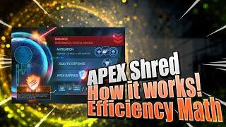 APEX Shred | Understanding how APEX Shred reduces APEX Barrier | Star Trek Fleet Command