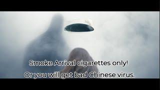 Arrival movie parody - smoking warning