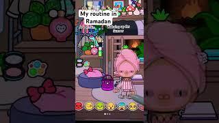 Toca boca routine*Ramadan edition*🫶🪔 #tocaboca #tocalifeworld #aesthetic #tocaramadan#routine