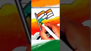 How to Draw National Flag of India|| Indian Flag Drawing|| National Flag Drawing