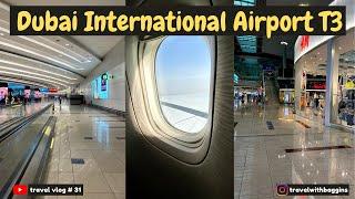 World's Busiest Airport | Dubai International Airport Walking Tour | Terminal 3 & Duty-Free |Vlog-31