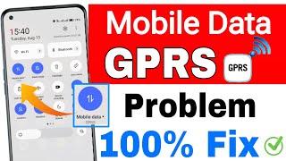 gprs network problem || mobile data gprs problem airtel || Mobile data gprs network show problem