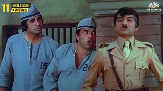 अमिताभ और धर्मेंद्र का जेल से भागने का प्लेन | Comedy Scene | Sholay Hindi Movie