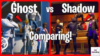 Comparing Shadow vs Ghost SKINS! (Which You Should Pick) | Fortnite Chapter 2 Season 2 Battle Pass