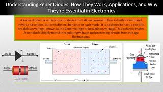 Understanding Zener Diodes: Operation, Principles, and Applications in Electronics