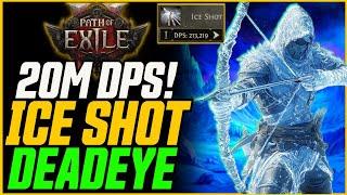 DOUBLE DAMAGE! Updated Crit Ice Shot Deadeye // Path of Exile 2 Ranger Build Guide