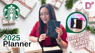 Starbucks Planner 2025 Unboxing & Review + Giveaway’