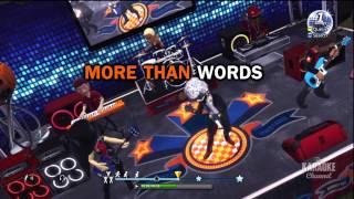 Karaoke - More Than Words - Extreme