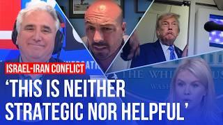 Simon Marks reacts to Trump 'bottling it' over Iran | LBC