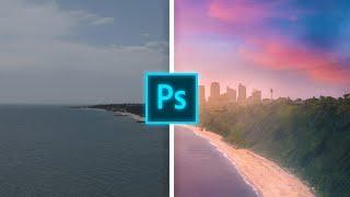 Limon Fan - Brighton Beach Photoshop Editing Timelapse