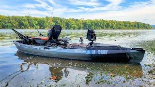 This River Has MONSTER FISH!! (Kayak Fishing Tournament)