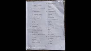 MP Raja Bhoj University Bsc1st year foundation course English language paper Lanji college 23/8/2023