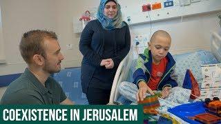 Coexistence in Jerusalem Hospital - Jews, Christians and Muslims