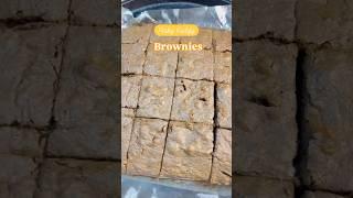 Flaky fudgy brownie recipe #baking #shorts #recipe #cooking