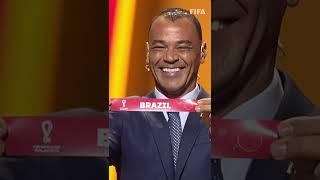 Cafu's #FinalDraw reactions are the best thing ever!  | #Shorts