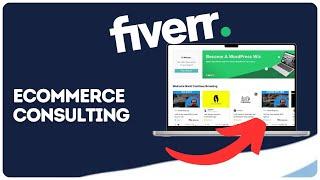 How to search for Ecommerce Consulting services on FIverr?