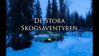 På snöskor genom Karhuvaara