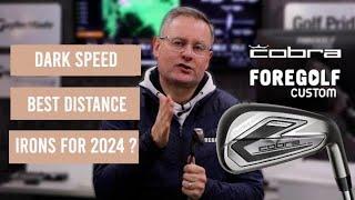 Cobra DarkSpeed Irons Fitters Review : Best Distance Iron ? #cobragolf