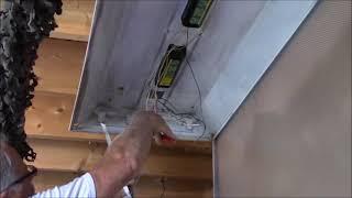 DIY, How to convert regular 4' fluorescent light fixtures to LED ballast free tubes, easy wiring