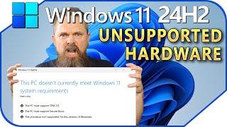 Upgrade or Install Windows 11 24H2 on ANY Computer.