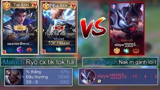 TOP.1 Murad Chung Team Best Ryoma Cục Vàng Và Trận Đối Đầu Best Nakroth Siêu Căng - Liên Quân Mobile