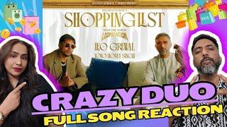 SHOPPING LIST- Leo Grewal | Yo Yo Honey Singh | Leonization | OG REACTIONS  #trending #crazy